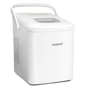 lot 27384 image: Igloo Automatic Self-Cleaning Portable Electric Countertop Ice Maker Machine With Handle