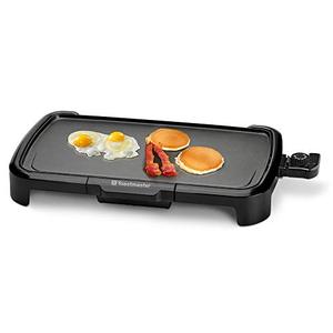 lot 61644 image: Toastmaster Portable Electric Griddle, Black (10 x 20)