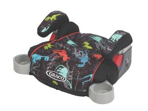 lot 61645 image: Graco Backless Booster Car Seat, Dinosaurs