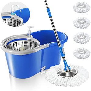 lot 63623 image: Masthome Mop and Bucket with Wringer Set