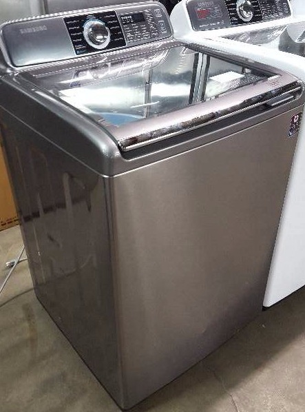 lot 2 image: Samsung 4.8 cu. ft. High-Efficiency Top Load Washer