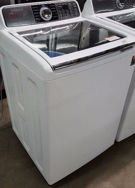 lot 3 image: Samsung 4.8-cu ft High-Efficiency Top-Load Washer (White)
