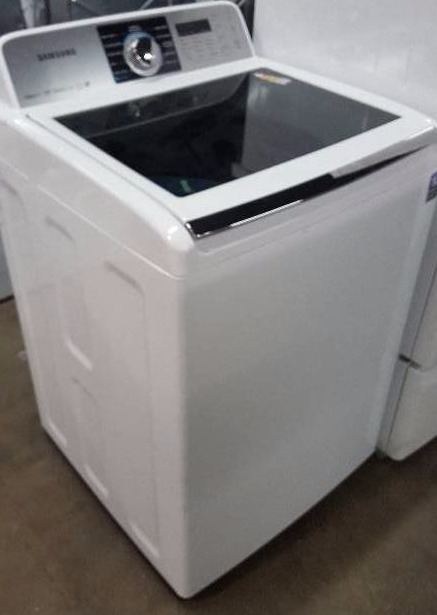 lot 6 image: Samsung 4.8-cu ft High-Efficiency Top-Load Washer (White)