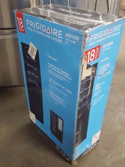 lot 199 image: Frigidaire - 18-Bottle Wine Cooler - Black