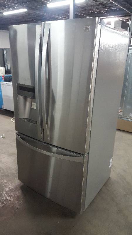 lot 205 image: Kenmore Elite stainless french door refrigerator