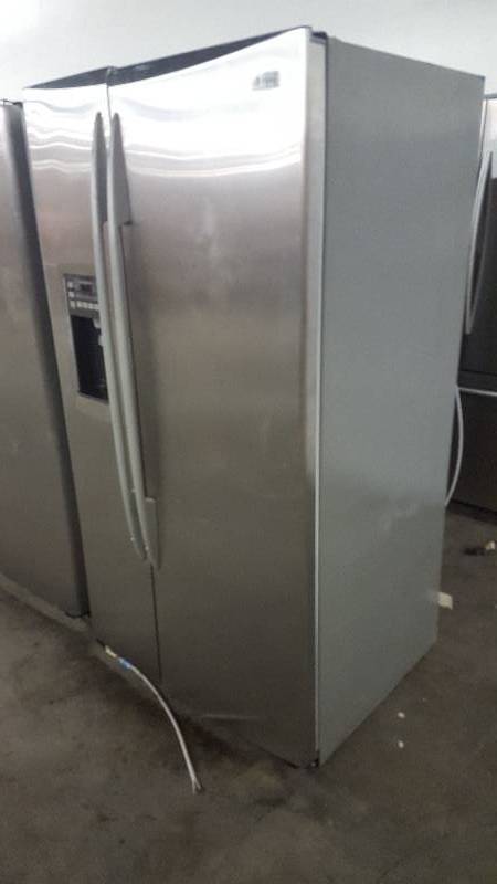 lot 212 image: GE PROFILE SERIES ENERGY STAR� 25.4 CU. FT. SIDE-BY-SIDE REFRIGERATOR