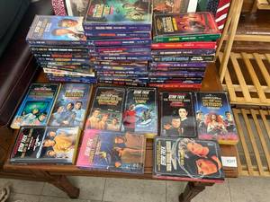 lot 8221 image: Star Trek books