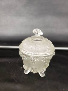 lot 8364 image: glass candy dish