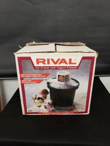 lot 8403 image: Rival ice cream freezer
