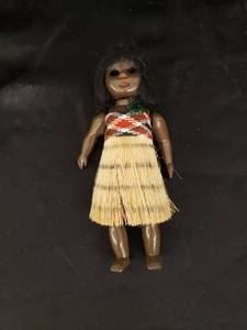 lot 8415 image: old hula dancer doll