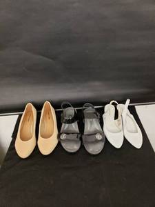 lot 8427 image: 3 pr dress shoes sz 8