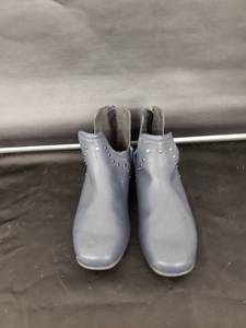 lot 8431 image: pr navy ankle boots sz 8w