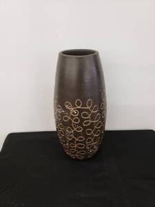 lot 8469 image: heavy stone vase