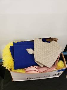 lot 8473 image: box of fabric