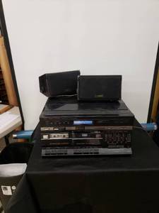 lot 8504 image: fisher stereo system works