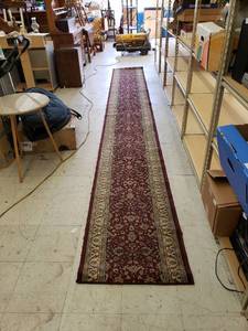 lot 8511 image: runner rug 202 x 25