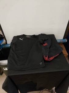lot 8524 image: puma joggersshirt sz 14-16 youth