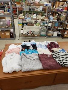 lot 8538 image: lot of womens shirts size LXL