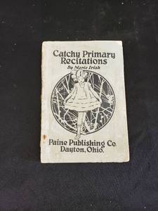 lot 8595 image: catchy recitations book