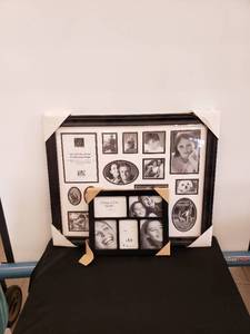 lot 8620 image: pair new collage frames