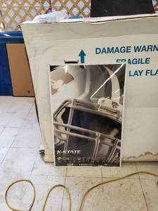 lot 8650 image: framed KSU poster