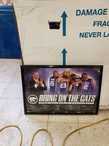 lot 8651 image: framed KSU poster