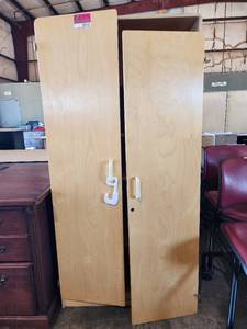 lot 39751 image: Lakeshore Wooden Cabinet with 1 Broken Door