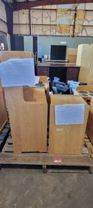 lot 39812 image: Wooden Kaplan Kitchen Play Set