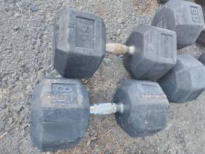 lot 5890 image: Lot of 2 Power Systems 85Ib Weights