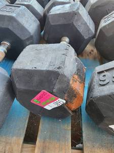 lot 5895 image: 1 Power Systems 95Ib Weights (damaged)