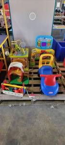 lot 39929 image: Pallet of Childrens Toys - Littke Tikes, V-Tech, and More