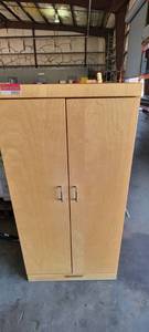 lot 39935 image: Constructive Play Things Wooden Storage Cabinet