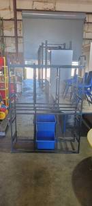 lot 39944 image: Metal Rack for Organizer Bins
