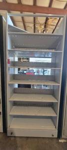 lot 39950 image: Double Sided Metal Shelf