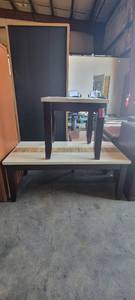 lot 39954 image: Decorative Coffee Table and Side Table&nbsp