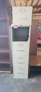 lot 39963 image: 4-Drawer Anderson Hickey Filing Cabinet