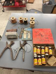 lot 9455 image: leather working lot