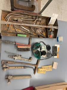 lot 9456 image: cutting and brazing lot