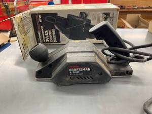 lot 9464 image: craftsman power planer works extra belts & blades