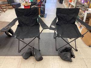 lot 9634 image: 2 bag chairs