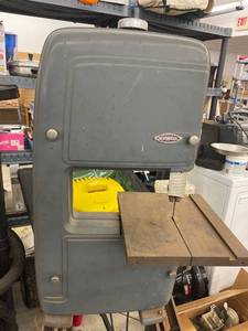 lot 9671 image: working craftsman band saw