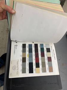 lot 9676 image: binder of car info