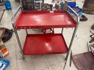 lot 9723 image: large tool cart