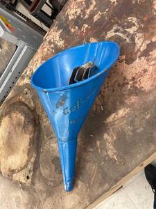 lot 9749 image: vintage metal funnel
