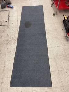 lot 9751 image: blue garage rug