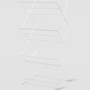 lot 6912 image: steel folding drying rack