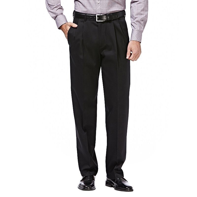 lot 6958 image: Mens Classic Fit Double Pleat Khaki Pants