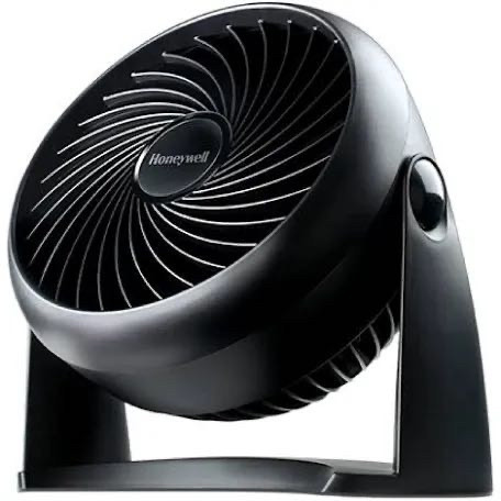lot 7062 image: Honeywell HT900 Super Turbo Three-Speed High-Performance Fan, Black