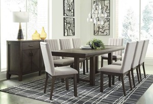 lot 6454 image: Dellbeck Extendable Dining Table