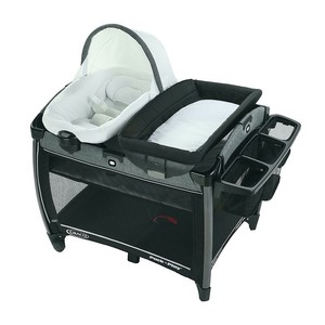 lot 7591 image: Graco Pack n Play Quick Connect Portable Seat Dlx Playard